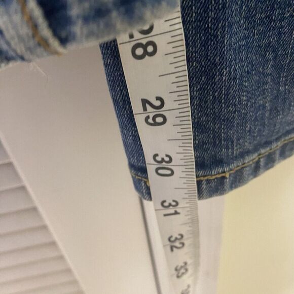 Levi Strauss Signature Jeans Womens Low Rise Flare button Fly  Size 5 Juniors - Picture 12 of 12